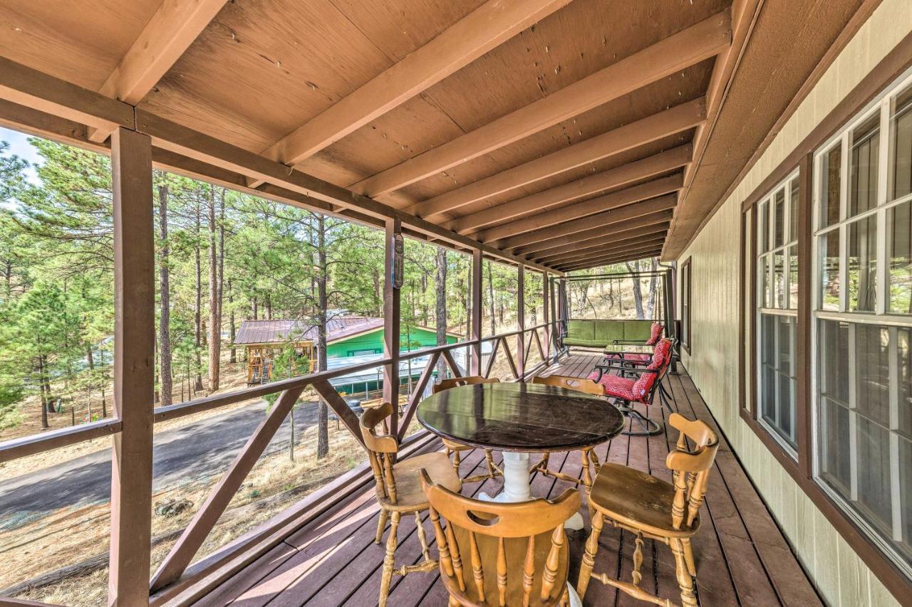 3 Mi To Ruidoso Winter Park Home With Fireplace! Dış mekan fotoğraf